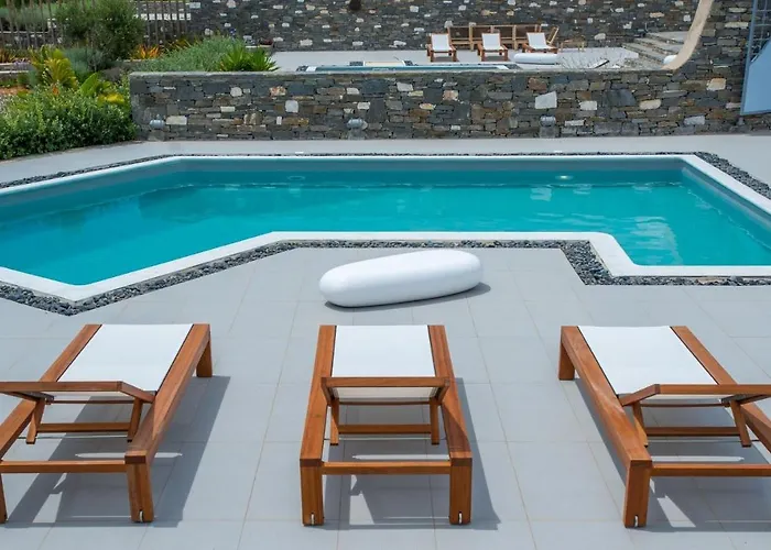 Deluxe Paros Grand 4 Bedrooms Wonderful Sea View *