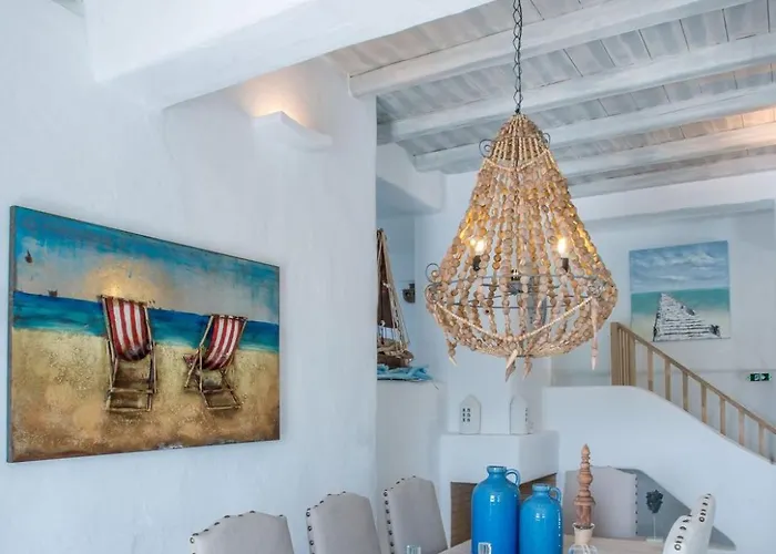 Deluxe Paros Grand 4 Bedrooms Wonderful Sea View